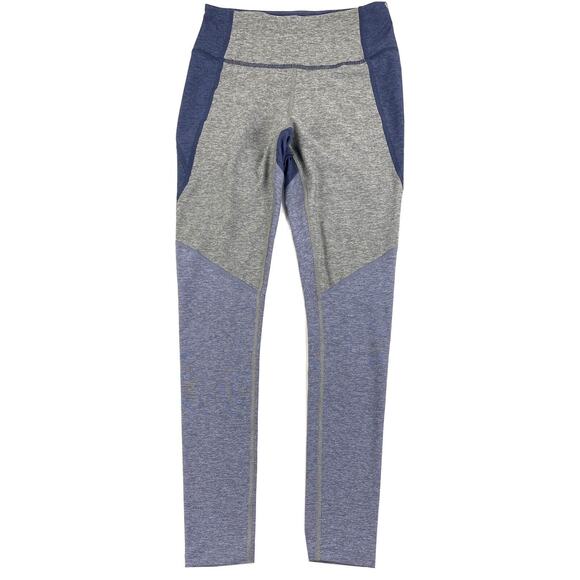 Outdoor Voices Pants - Outdoor Voices Leggings Pants Womens Size XS Gray & Blue Colorblock Warmup